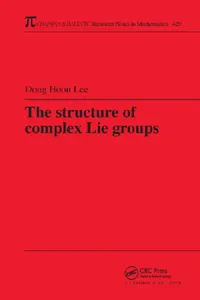 Buy The Structure of Complex Lie Groups (English, Dong Hoon Lee) — BookShops.in