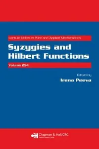 Buy Syzygies and Hilbert Functions (English, Irena Peeva) — BookShops.in