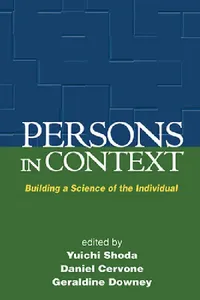 Buy Persons in Context (English, Yuichi Shoda | Daniel Cervone | Geraldine Downey) — BookShops.in