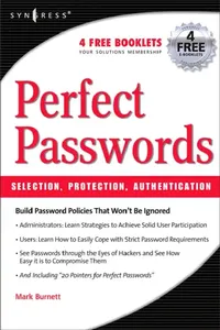 Buy Perfect Password (English, Mark Burnett | Dave Kleiman) — BookShops.in