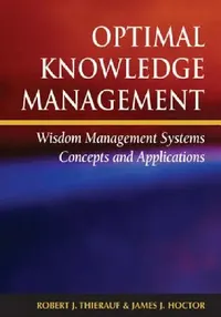 Buy Optimal Knowledge Management (English, Robert J. Thierauf) — BookShops.in