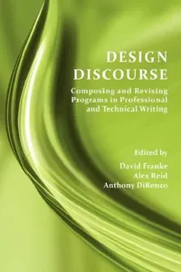 Buy Design Discourse (English, David Franke | Alex Reid | Anthony Direnzo) — BookShops.in