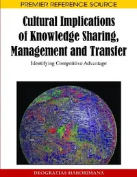 Buy Cultural Implications of Knowledge Sharing, Management and Transfer (English, Deogratias Harorimana) — BookShops.in