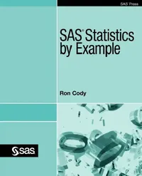 Buy SAS Statistics by Example (English, Ron Cody) — BookShops.in