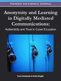 Buy Anonymity and Learning in Digitally Mediated Communications (English, Bobbe Baggio | Yoany Beldarrain) — BookShops.in