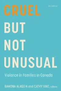 Buy Cruel But Not Unusual (English, Ramona Alaggia | Cathy Vine) — BookShops.in