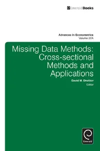 Buy Missing Data Methods (English, David M. Drukker) — BookShops.in