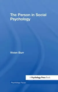 Buy The Person in Social Psychology (English, Vivien Burr) — BookShops.in