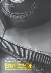 Buy Central Works of Philosophy V4 (English, John Shand) — BookShops.in