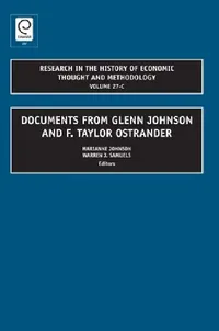 Buy Documents from Glenn Johnson and F. Taylor Ostrander (English, Marianne Johnson | Warren J. Samuels) — BookShops.in