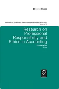 Buy Research on Professional Responsibility and Ethics in Accounting (English, Cynthia Jeffrey) — BookShops.in