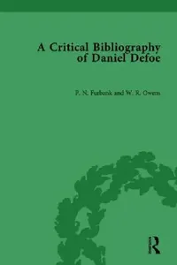 Buy A Critical Bibliography of Daniel Defoe (English, P. N. Furbank) — BookShops.in
