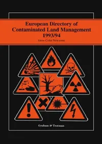 Buy European Directory of Contaminated Land Management 1993/94 (English, Simon Johnson | Colin Newsome) — BookShops.in