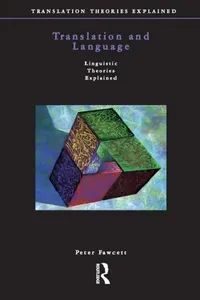 Buy Translation and Language (English, Peter Fawcett) — BookShops.in