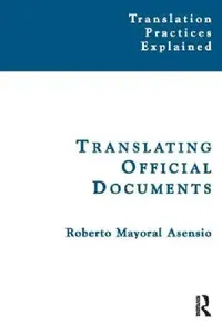 Buy Translating Official Documents (English, Mayoral Asensio Roberto) — BookShops.in