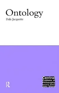 Buy Ontology (English, Dale Jacquette) — BookShops.in