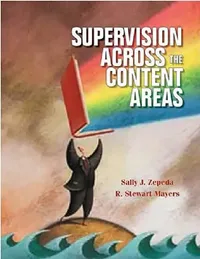 Buy Supervision Across the Content Areas (English, Sally J. Zepeda | R. Stewart Mayers) — BookShops.in