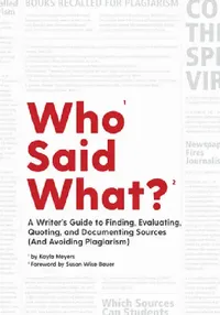 Buy Who Said What? (English, Kayla Meyers | Susan Wise Bauer) — BookShops.in