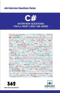Buy C# Interview Questions You'll Most Likely Be Asked (English, Vibrant Publishers) — BookShops.in