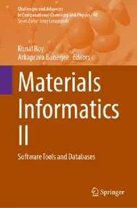 Buy Materials Informatics II (English, Kunal Roy | Arkaprava Banerjee) — BookShops.in