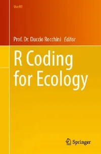 Buy R Coding for Ecology (English, Duccio Rocchini) — BookShops.in