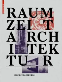 Buy Raum, Zeit, Architektur (English, Sigfried Giedion) — BookShops.in