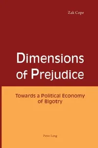 Buy Dimensions of Prejudice (English, Zak Cope) — BookShops.in