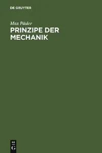 Buy Prinzipe der Mechanik (English, Max Päsler) — BookShops.in