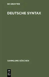 Buy Deutsche Syntax (English, No Contributor) — BookShops.in