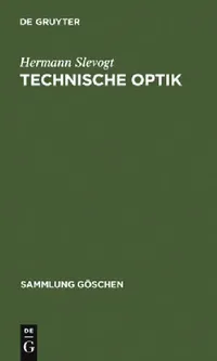 Buy Technische Optik (English, Hermann Slevogt) — BookShops.in