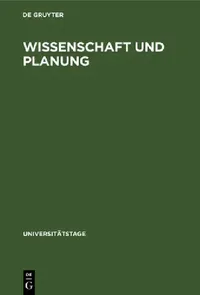 Buy Wissenschaft Und Planung (English, No Contributor) — BookShops.in