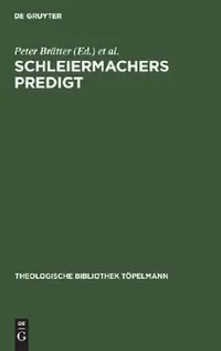Buy Schleiermacher's Predigt (English, No Contributor) — BookShops.in