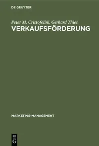 Buy Verkaufsförderung (English, Peter M. Cristofolini | Gerhard Thies) — BookShops.in