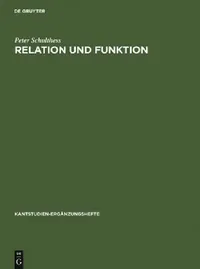 Buy Relation und Funktion (English, Peter Schulthess) — BookShops.in