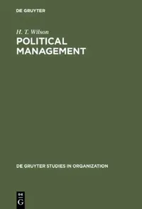 Buy Political Management (English, H. T. Wilson) — BookShops.in