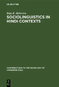Buy Sociolinguistics in Hindi Contexts (English, Raja R. Mehrotra) — BookShops.in