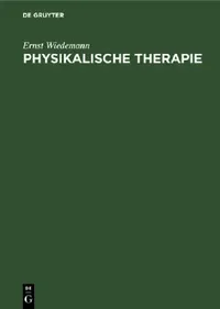 Buy Physikalische Therapie (English, Ernst Wiedemann) — BookShops.in