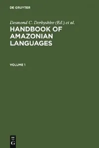 Buy Handbook of Amazonian Languages Volume 1 (English, Desmond C. Derbyshire) — BookShops.in