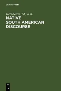 Buy Native South American Discourse (English, Joel Sherzer | Greg Urban) — BookShops.in