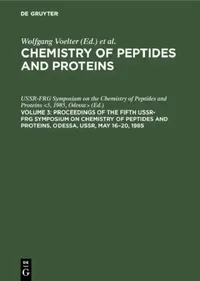 Buy Proceedings of the Fifth USSR-FRG Symposium on Chemistry of Peptides and Proteins, Odessa, USSR, May (English, Ussr-Frg Symposium on the Chemistry of  — BookShops.in