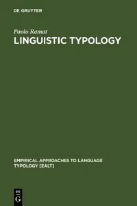 Buy Linguistic Typology (English, Paolo Ramat | A. P. Baldry) — BookShops.in