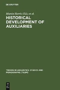 Buy Historical Development of Auxiliaries (English, Martin Harris | Paolo Ramat) — BookShops.in