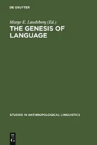 Buy The Genesis of Language (English, Marge E. Landsberg) — BookShops.in