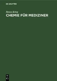 Buy Chemie für Mediziner (English, Benno Krieg) — BookShops.in