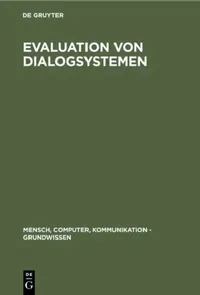 Buy Evaluation von Dialogsystemen (English, R. Oppermann | B. Murchner | M. Paetau) — BookShops.in