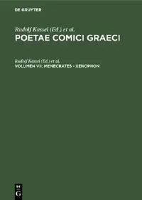 Buy Poetae Comici Graeci Band 7 (English, Rudolf Kassel | Colin Austin) — BookShops.in