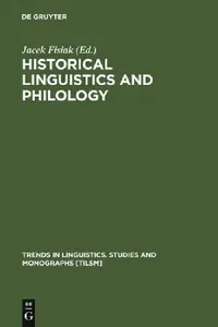 Buy Historical Linguistics & Philology (English, Jacek Fisiak) — BookShops.in