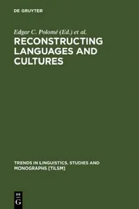 Buy Reconstructing Languages and Cultures (English, Edgar C. Polomé | Werner Winter) — BookShops.in