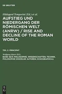 Buy Philosophie, Wissenschaften, Technik. Philosophie (Einzelne Autoren; Doxographica) (English, Wolfgang Haase) — BookShops.in
