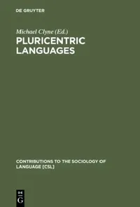 Buy Pluricentric Languages (English, Michael Clyne) — BookShops.in